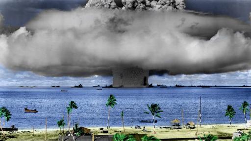 Baker Bikini Nuclear Test Explosion